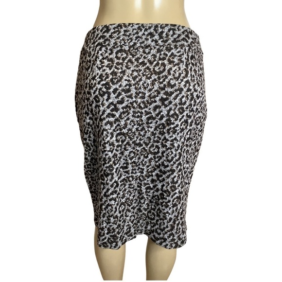 Kasper Size Small Cheetah Print Pull-On Stretch Pencil Skirt. New With Tags. - Picture 5 of 7